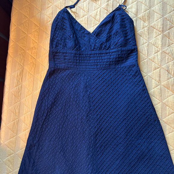 Y2K vintage GAP black halter sundress sz 6 - Picture 2 of 13